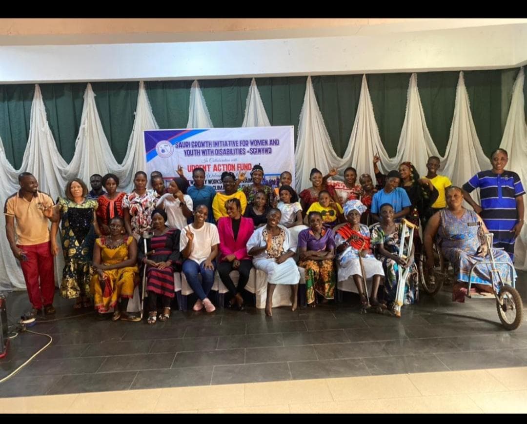 women and girls with disabilities group picture